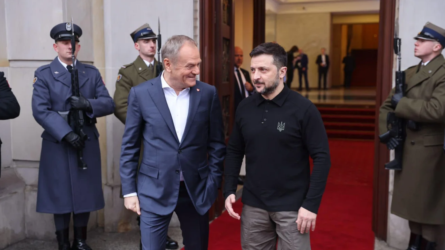 Туск закликав Зеленського та Навроцького провести «пряму та щиру розмову»