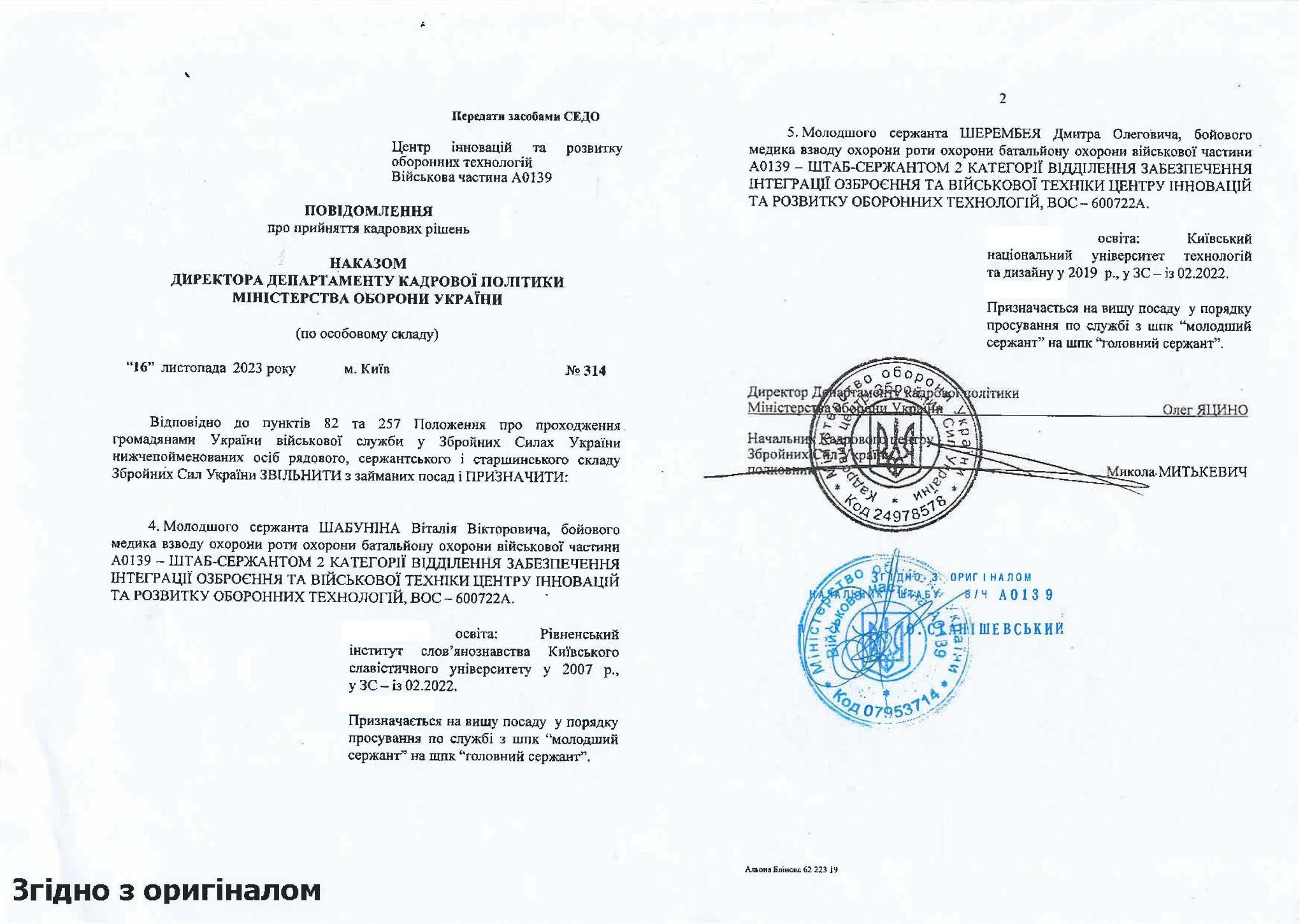Від «активіста» до «старшого сержанта»: як Шабуніну намалювали військове звання_7