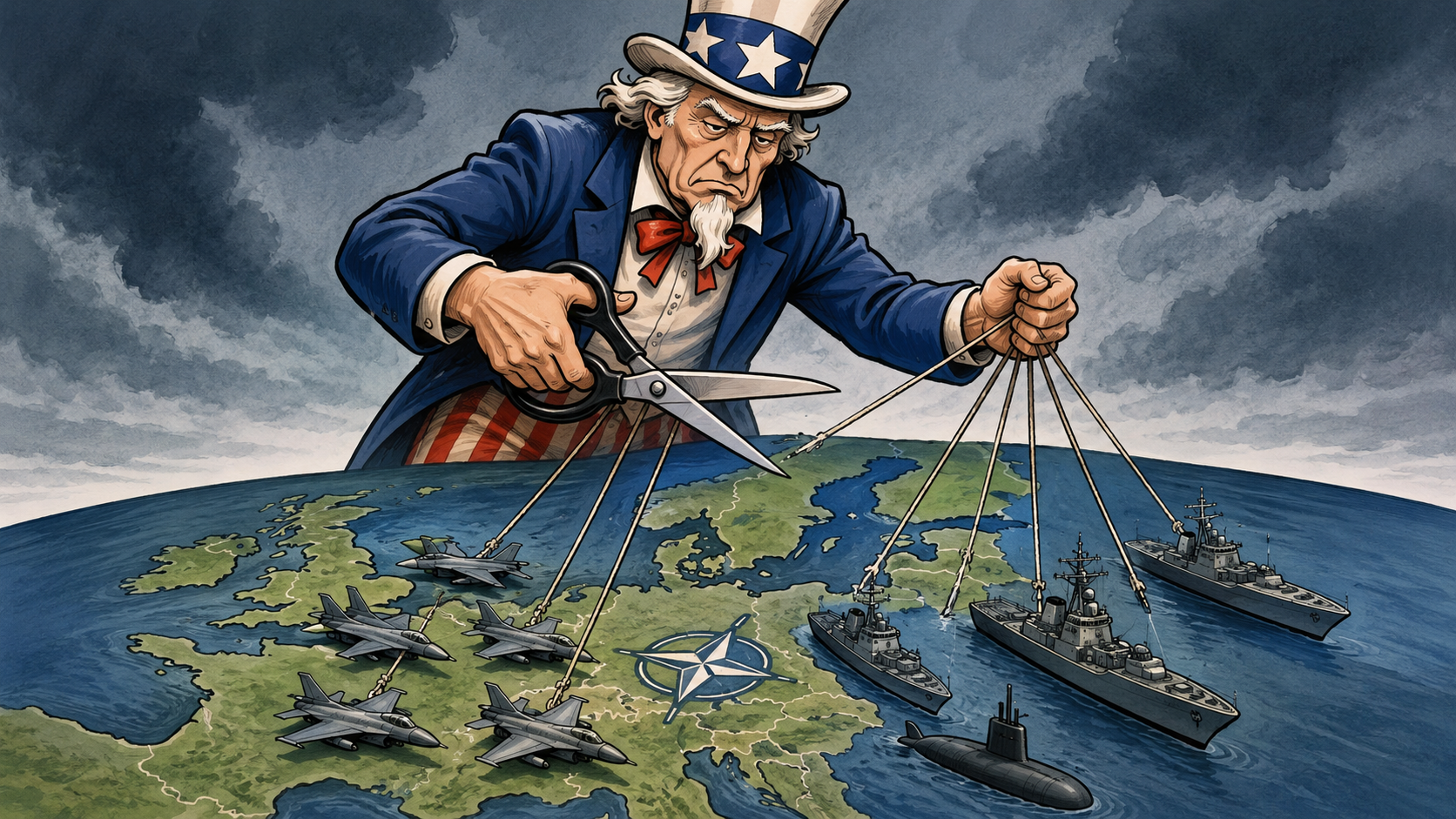 США різко скорочують присутність авіації та флоту в Європі, послаблюючи оборону НАТО, - NYT