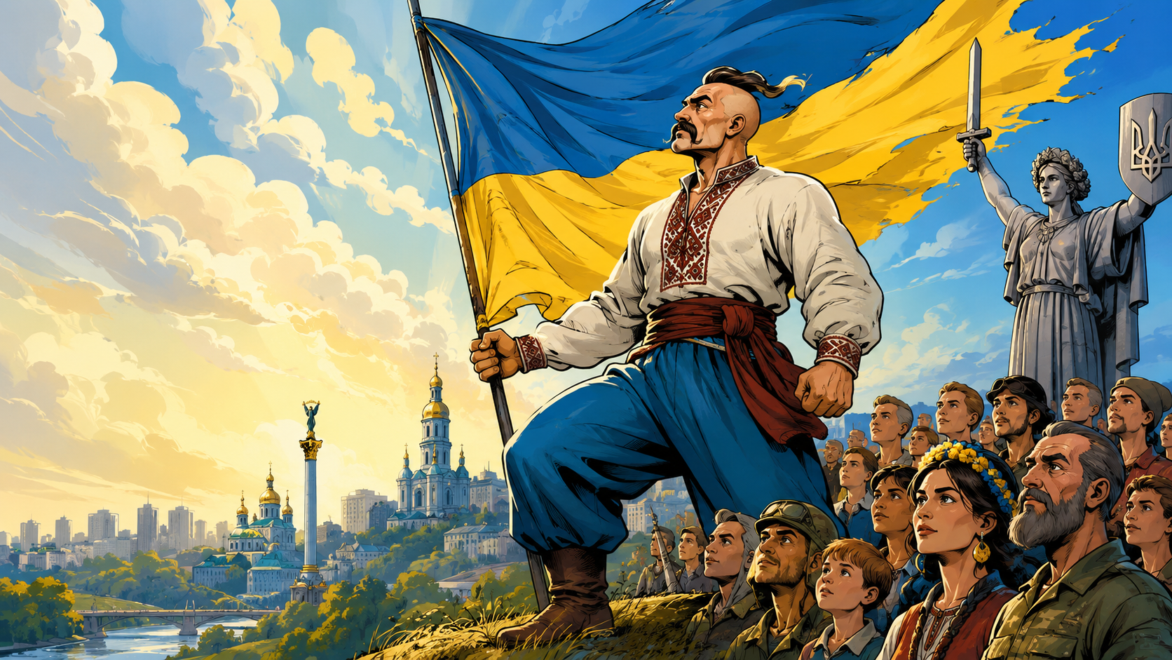 З нагоди Дня Конституції публікуємо Закон України «Про Українську Національну Державу»
