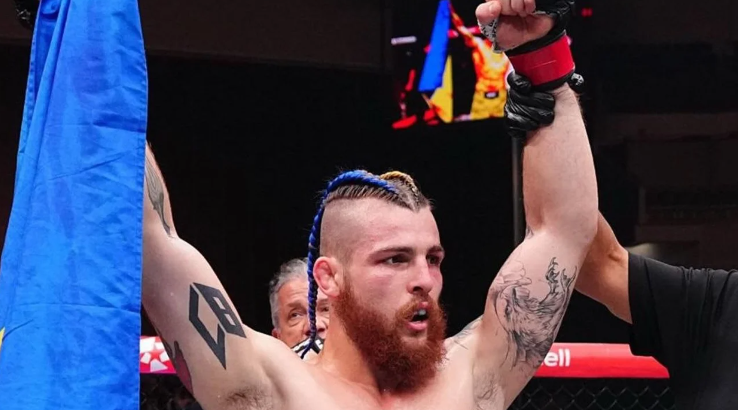 Українець Данило Донченко нокаутував шведа Берггрена на турнірі UFC в Баку