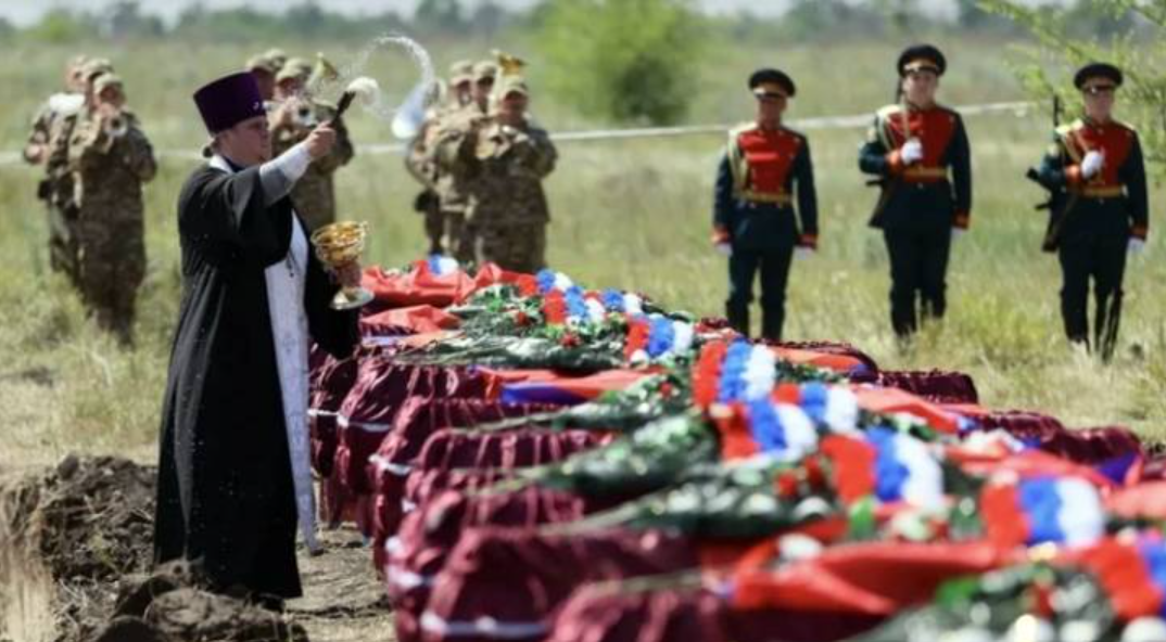 Російський новобранець на фронті живе 20 хвилин