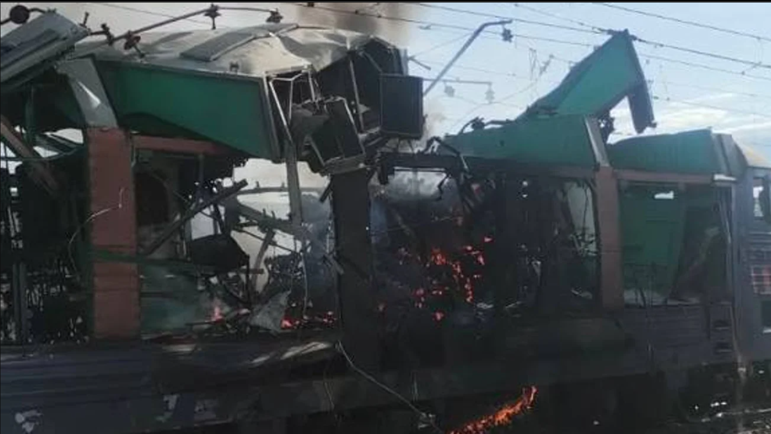 росіяни атакували пасажирський поїзд на Дніпропетровщині