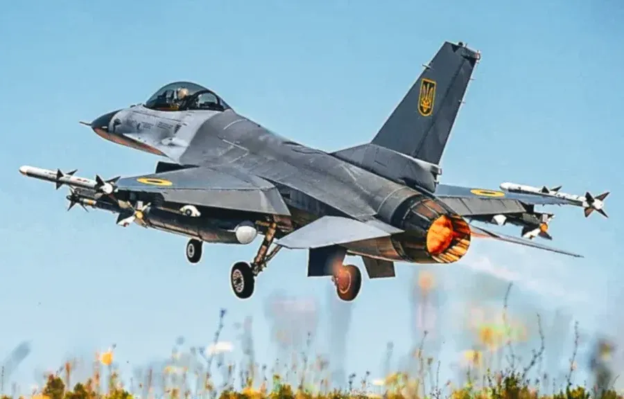 Україна втратила винищувач F-16