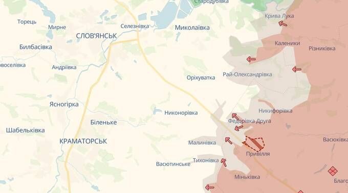 Окупанти просунулися біля Привілля на Слов’янсько-Краматорському напрямку_1