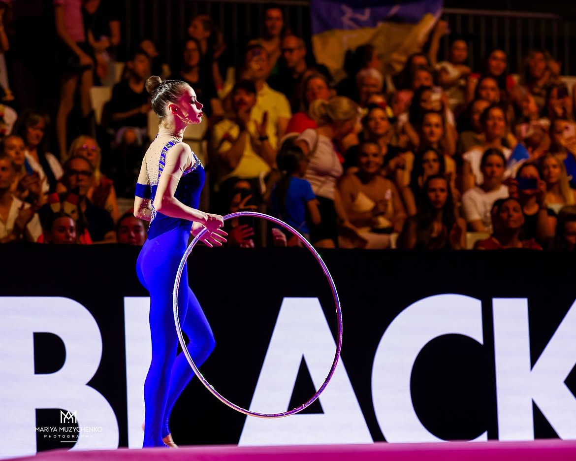 Таїсія Онофрійчук стала чемпіонкою світу у вправах з обручем