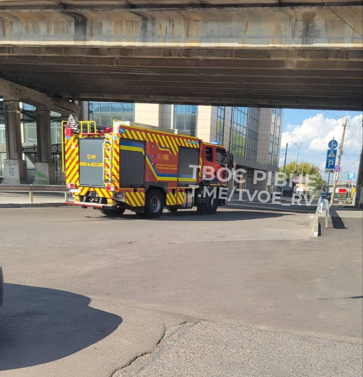 У райвідділі поліції Рівного стався вибух