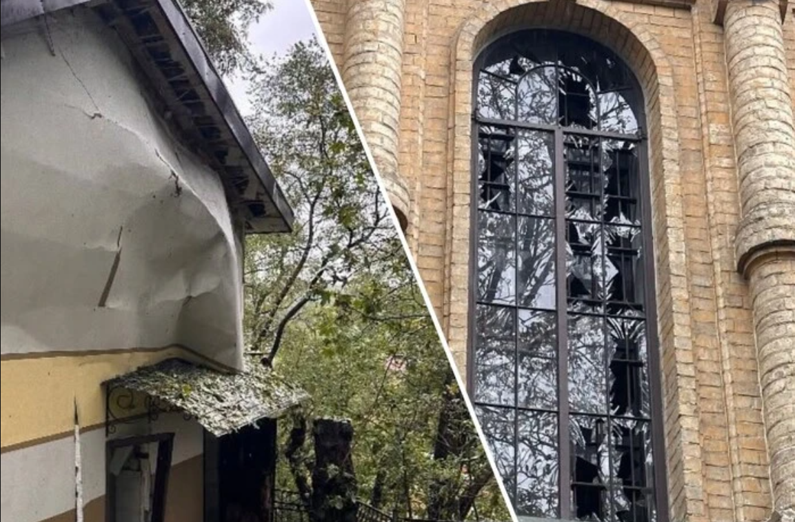 Балістичний удар по Києву: пошкоджено храм УПЦ (РПЦ-ФСБ), збудований у 1906 році