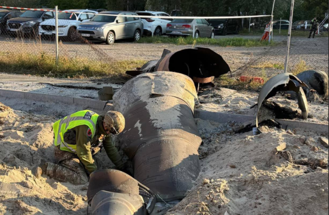 У Києві розміновують нездетоновану балістичну ракету