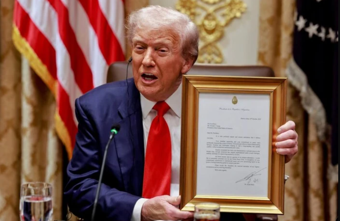 Трамп оцінив свої шанси на Нобелівську премію миру
