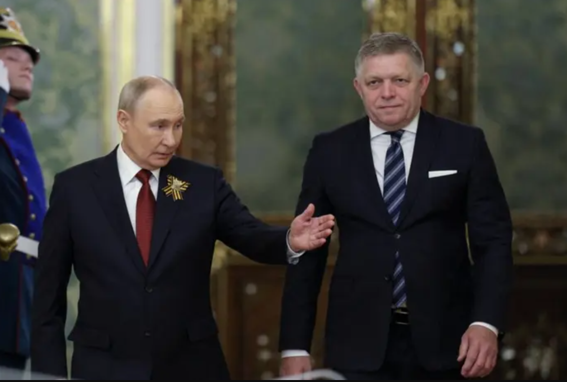 Словаччина відправляє офіцерів до Москви після домовленості Фіцо з путіним