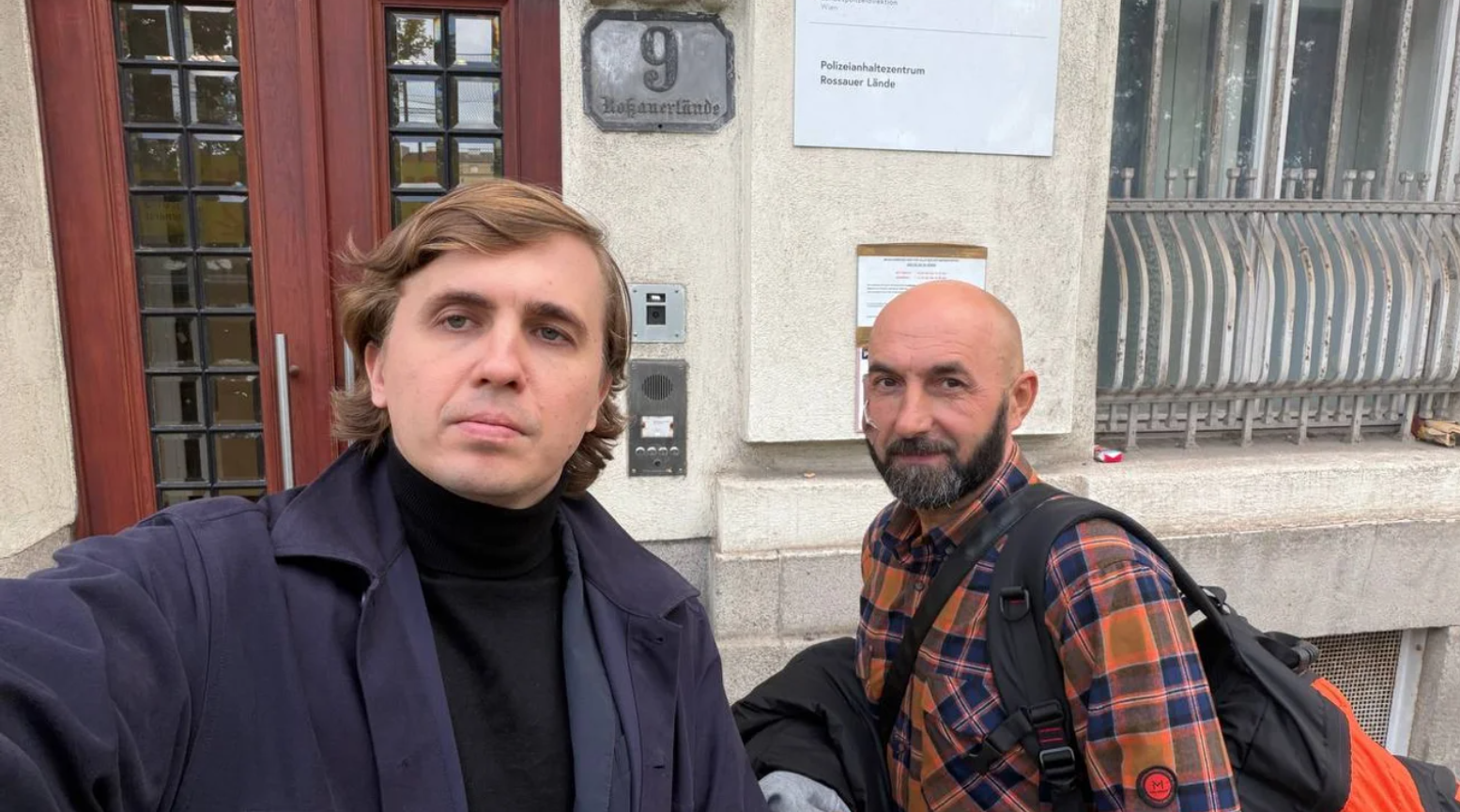 Журналіст Ткач вийшов на зв'язок після затримання у Відні
