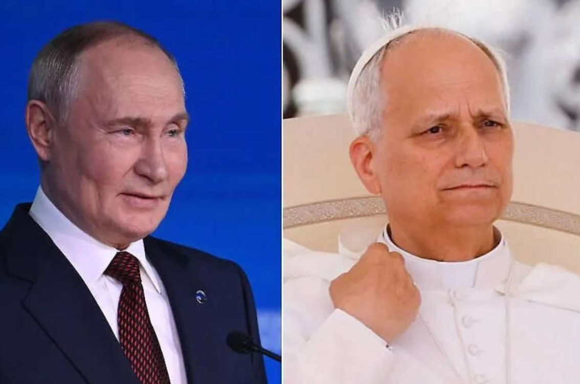 Папа Римський Лев XIV провів телефонну розмову з путіним