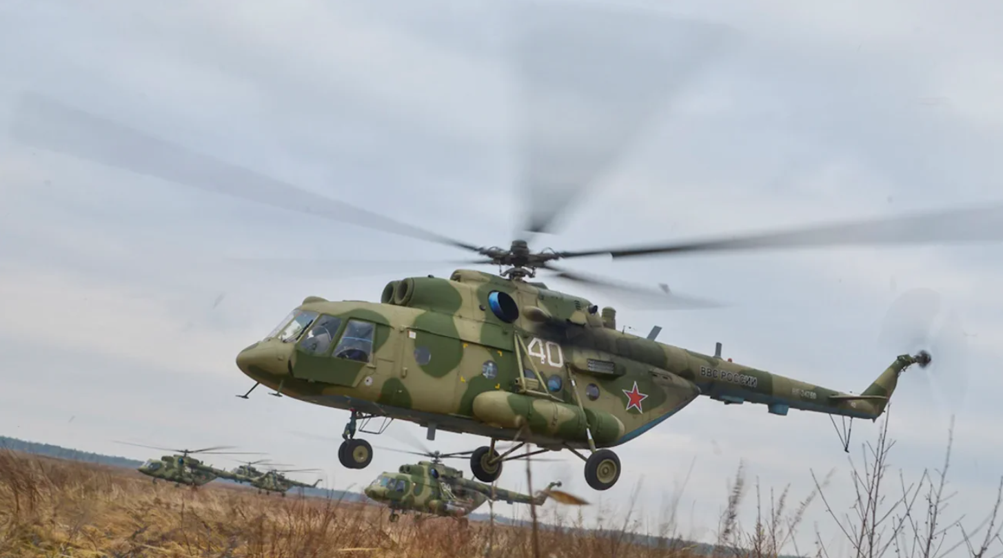 ЗСУ дронами знищили російський гелікоптер Мі-8 на Луганщині